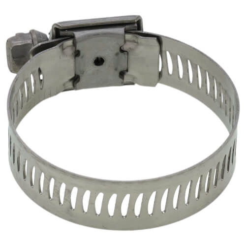 Main product image of 13/16" - 1-3/4" #20 Stainless Steel Worm Gear Hose Clamp w/ Stainless Steel Screw