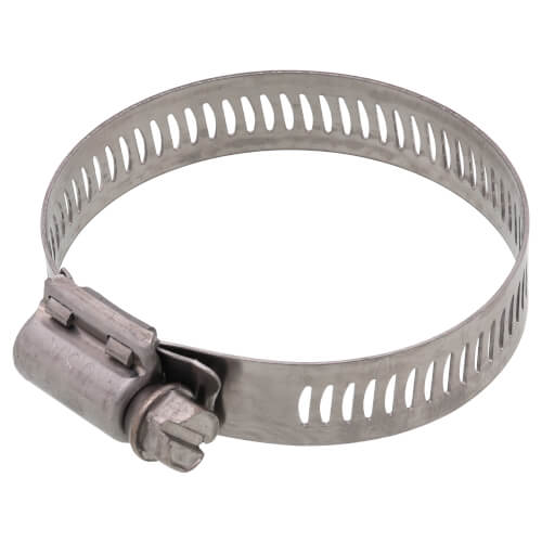 Main product image of 1-5/16" - 2-1/4" #28 Stainless Steel Worm Gear Hose Clamp w/ Stainless Steel Screw