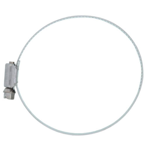 Main product image of 2-13/16" - 3-3/4" #52 Stainless Steel Worm Gear Hose Clamp w/ Stainless Steel Screw