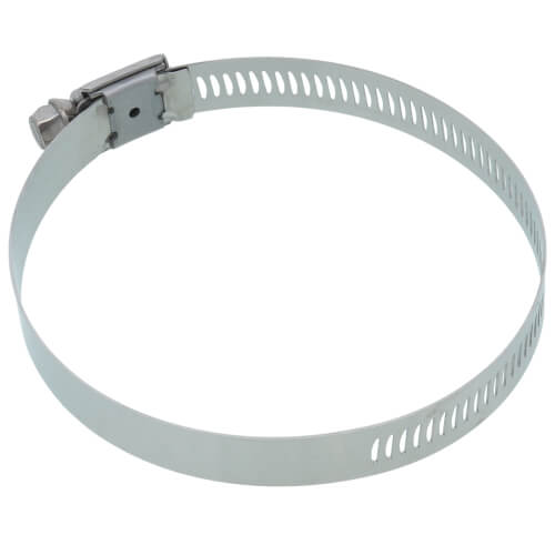 Main product image of 2-13/16" - 3-3/4" #52 Stainless Steel Worm Gear Hose Clamp w/ Stainless Steel Screw