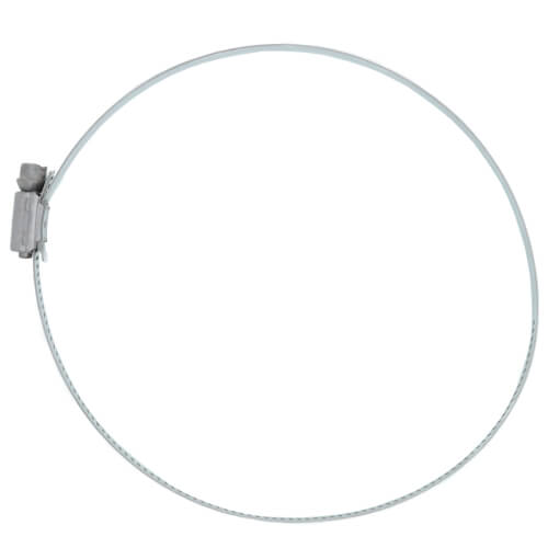 Main product image of 3-1/8" - 6" #88 Stainless Steel Worm Gear Hose Clamp w/ Stainless Steel Screw