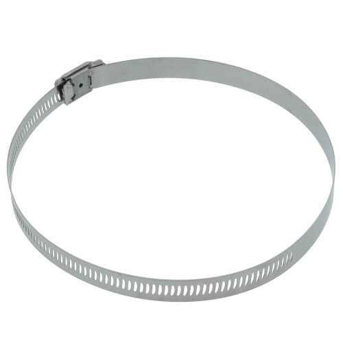 Main product image of 3-1/8" - 6" #88 Stainless Steel Worm Gear Hose Clamp w/ Stainless Steel Screw