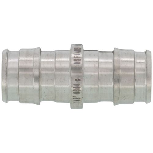 Main product image of 1/2" 304 Stainless Steel Expansion PEX Coupling