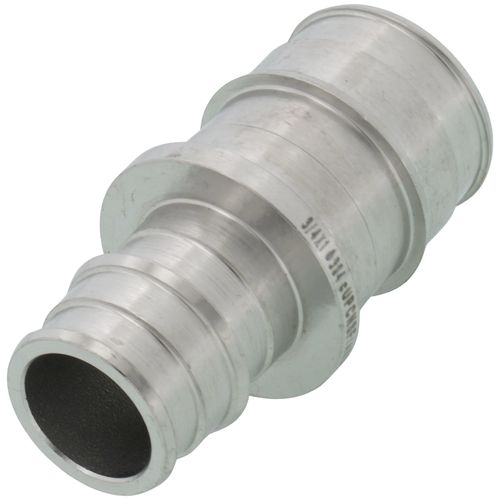 Main product image of 1" x 3/4" 304 Stainless Steel Expansion PEX Reducer Coupling