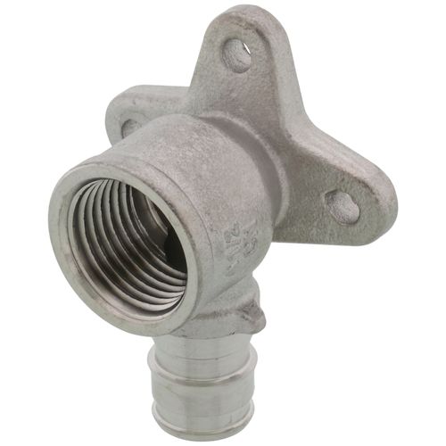 Main product image of 1/2" 304 Stainless Steel Expansion PEX x 1/2" Female 90-Degree Drop Ear Elbow