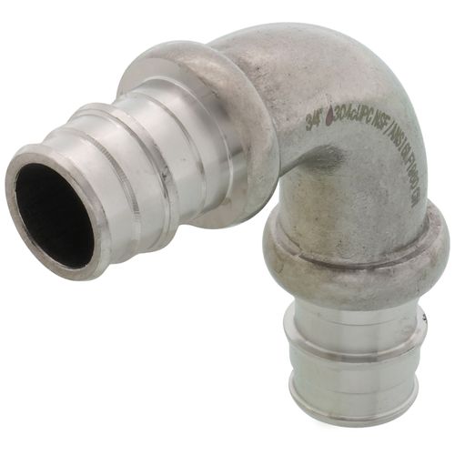 Main product image of 3/4" 304 Stainless Steel Expansion PEX Elbow