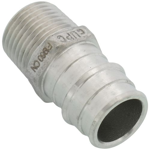 Main product image of 3/4" x 1/2" 304 Stainless Steel Expansion PEX Male Adapter