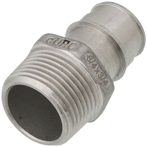 Main product image of 3/4" 304 Stainless Steel Expansion PEX Male Adapter