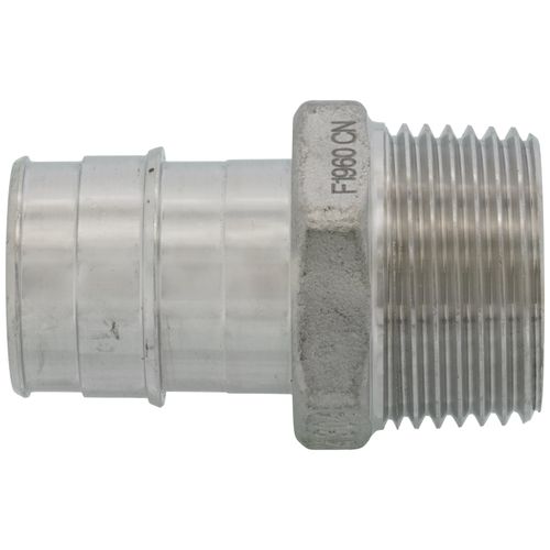 Main product image of 1" 304 Stainless Steel Expansion PEX Male Adapter