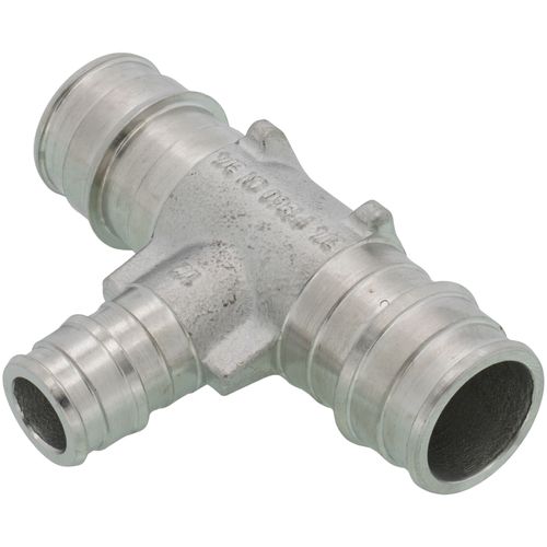 Main product image of 3/4" x 3/4" x 1/2" 304 Stainless Steel Expansion PEX Tee