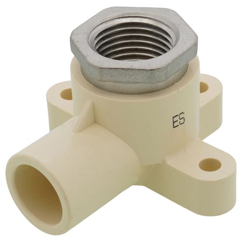 Main product image of 1/2" CPVC x Female Stainless Steel Drop Ear Elbow (Lead Free)