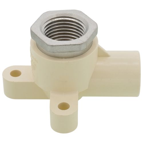 Main product image of 1/2" CPVC x Female Stainless Steel Drop Ear Elbow (Lead Free)