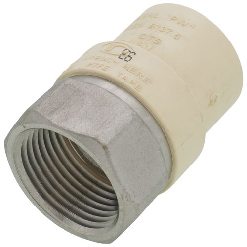 Main product image of 1" CPVC x Female Stainless Steel Adapter (Lead Free)