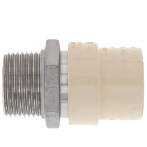 Main product image of 3/4" CPVC x Male Stainless Steel Adapter (Lead Free)