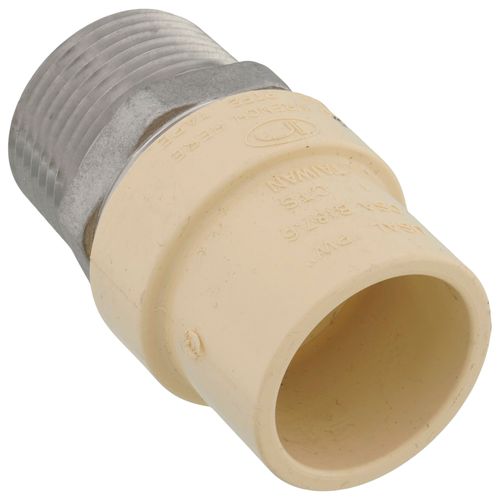 Main product image of 1" CPVC x Male Stainless Steel Adapter (Lead Free)