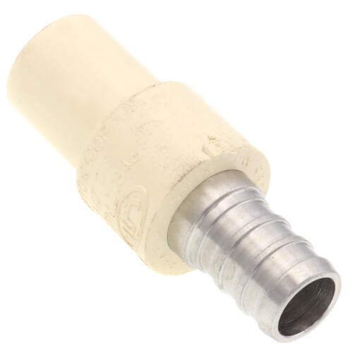 Main product image of 1/2" PEX Crimp x CPVC Spigot Stainless Steel Adapter