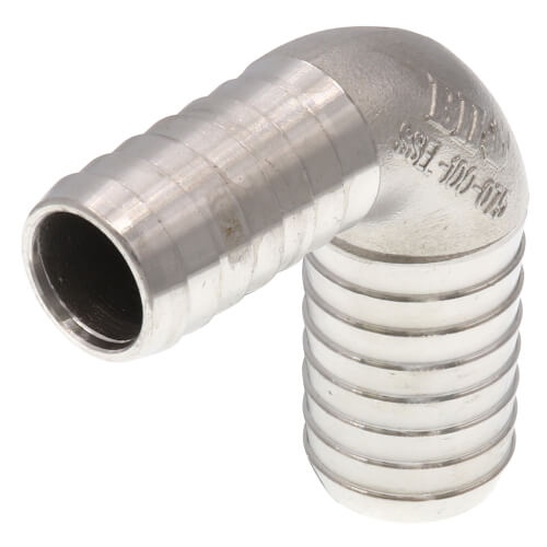 Main product image of 1" x 3/4" Stainless Steel Insert Elbow