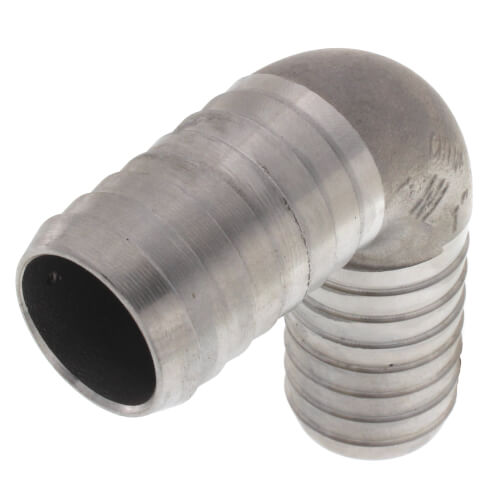 Main product image of 1" Stainless Steel Insert Elbow