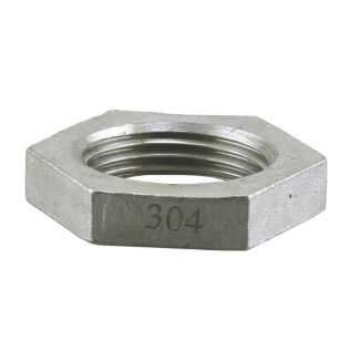 Main product image of 1-1/2" 304 Locknut (Stainless Steel)