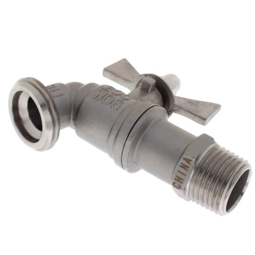 Main product image of 1/2" Male x Hose Bibb, Stainless Steel (Lead Free)