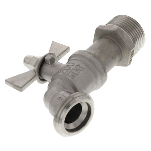 Main product image of 3/4" Male x Hose Bibb, Stainless Steel (Lead Free)
