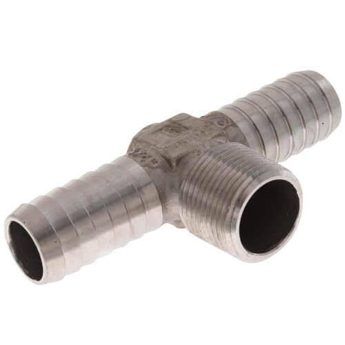 Main product image of 3/4" MPT x Insert Stainless Steel Hydrant Tee