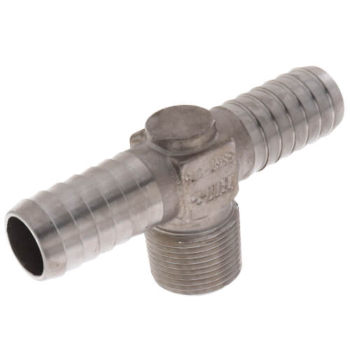 Main product image of 3/4" MPT x Insert Stainless Steel Hydrant Tee
