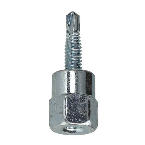 Main product image of 1/4"-20 Metal Drilling Bottom Mount Rod Hanger (Pack of 100)