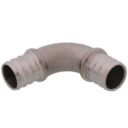 Main product image of 3/4" PEX Stainless Steel 90-Degree Elbow