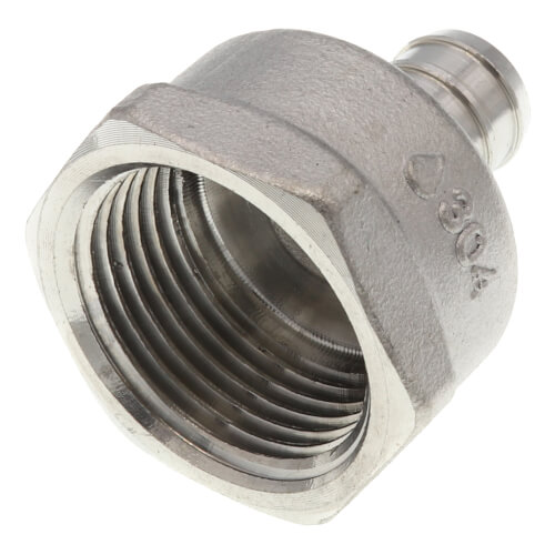 Main product image of 1/2" PEX x 3/4" NPT Stainless Steel Female Adapter
