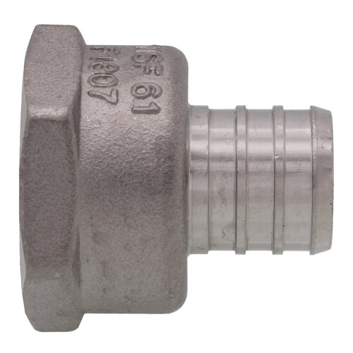 Main product image of 3/4" PEX x 3/4" NPT Stainless Steel Female Adapter