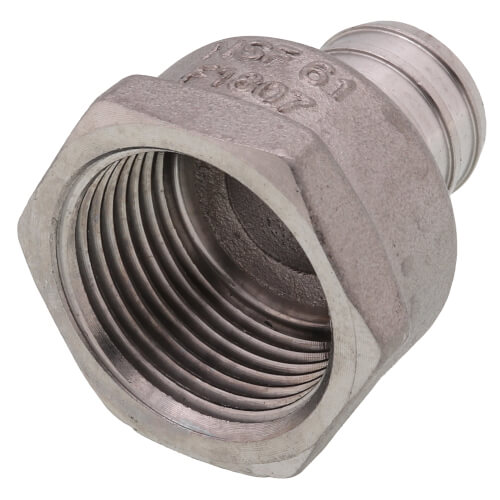 Main product image of 3/4" PEX x 3/4" NPT Stainless Steel Female Adapter