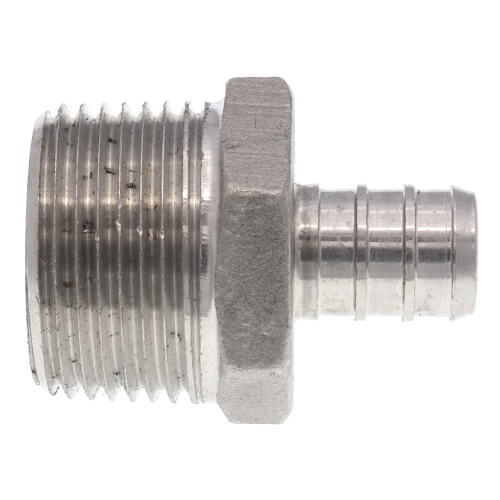 Main product image of 1/2" PEX x 3/4" NPT Stainless Steel Male Adapter