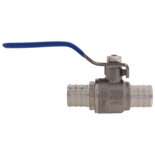 Main product image of 3/4" 304 Stainless Steel PEX Crimp Ball Valve