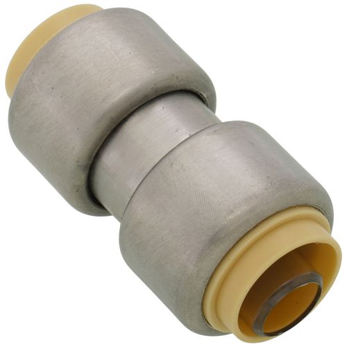 Main product image of 1/2" CTS 304 Stainless Steel Push-Fit Coupling (Lead Free)