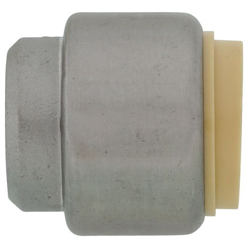 Main product image of 3/4" CTS 304 Stainless Steel Push-Fit Cap (Lead Free)