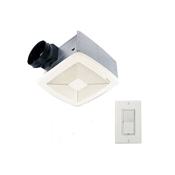 Main product image of SSQTXE080 SmartSense Ventilation Fan w/ Control, 6" Ducting (80 CFM)