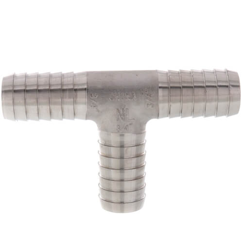 3/4" Stainless Steel Insert Tee