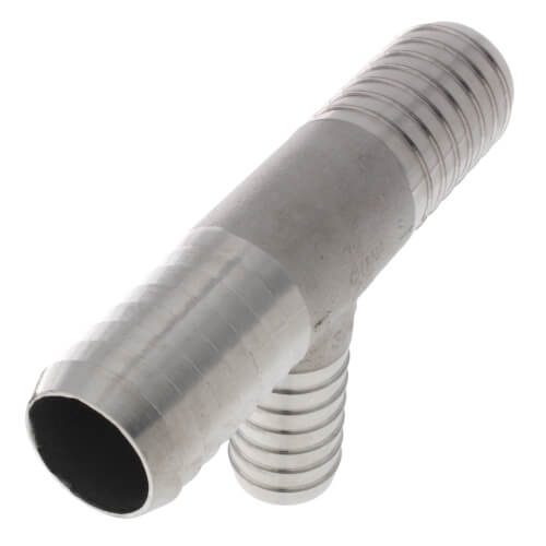 1" x 1" x 3/4" Stainless Steel Insert Tee