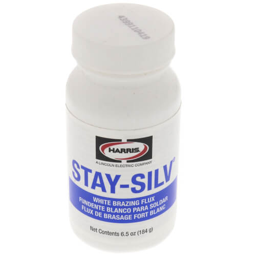 Stay-Silv White Brazing Flux Brush Cap Bottle (6.5 oz)