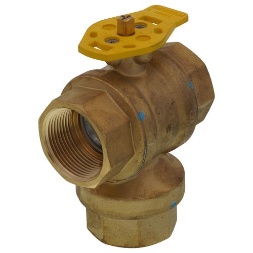 Main product image of 1.25" Npt 3way 34cv Ball Valve, ST125-3-34