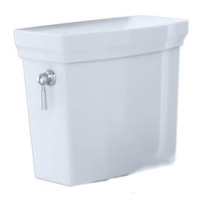 Main product image of Promenade II 1.28 gpf Single Flush Toilet Tank for Close Coupled Toilet, Left-Hand Trip Lever (Cotton White)