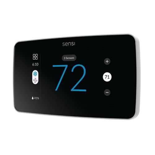 Main product image of Sensi Touch 2 Smart Wi-Fi Programmable Thermostat for Smart Home, 4H/2C (White)