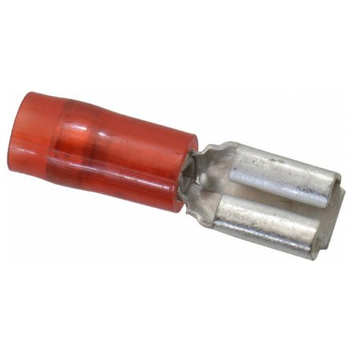 Main product image of Female Wire Disconnect, Red, Nylon, 22-18 AWG 3/16" Tab (Pack of 100), RAD18-182