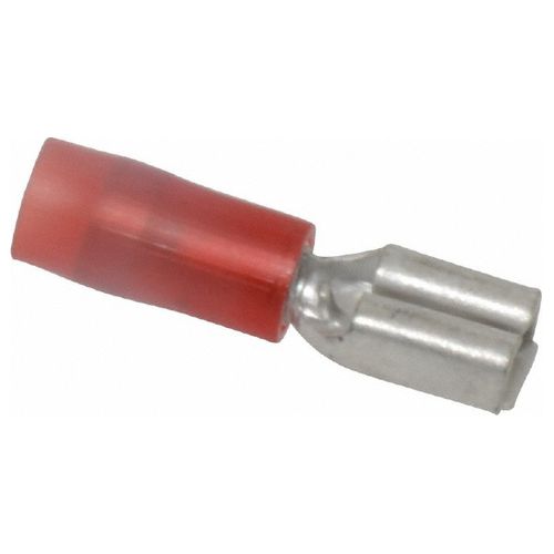 Main product image of Female Wire Disconnect, Red, Nylon, 22-18 AWG 3/16" Tab (Pack of 100), RAD18-183