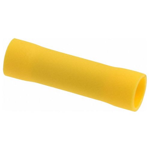 Main product image of Insulated Vinyl Butt Splice for Wire Range 12-10, Yellow (Pack of 75), TV10-BS-XV