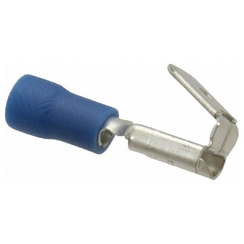 Main product image of Piggy Back Wire Disconnect, Blue, Vinyl, 16-14 AWG, 1/4" Tab (Pack of 75), TV14-250PD-XV