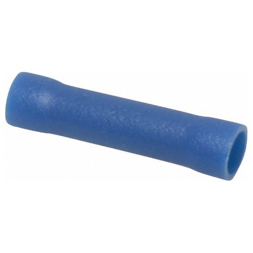 Main product image of Vinyl Insulated Butt Splice for Wire Range #16-#14 AWG, Blue (Pack of 75), TV14-BS-XV