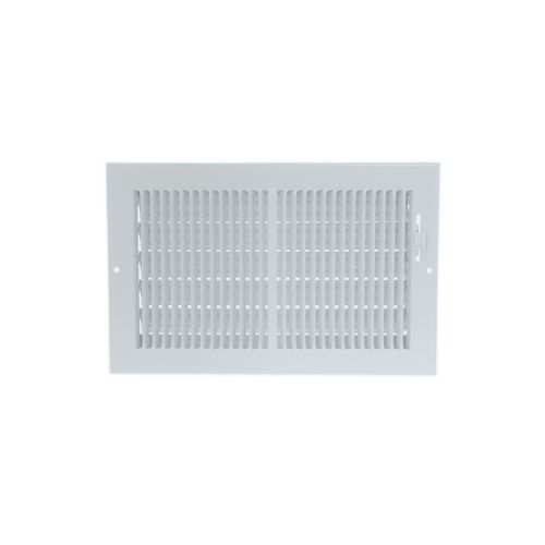 Main product image of 14" x 14" (Wall Opening Size) White Sidewall/Ceiling Register (661 Series)