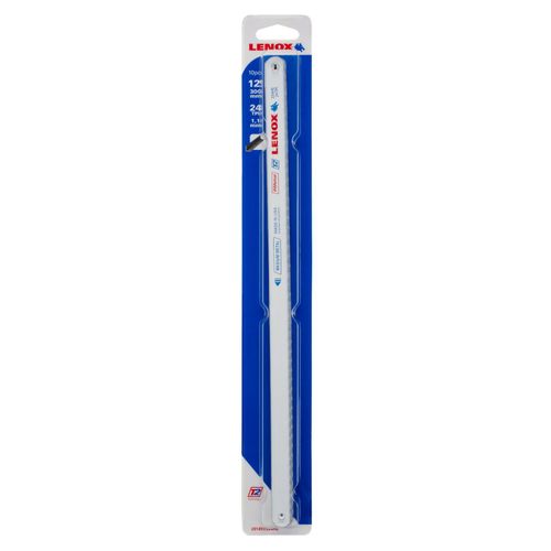 Main product image of 12" 24-TPI Bi-Metal Hacksaw Blades - 10 Pack